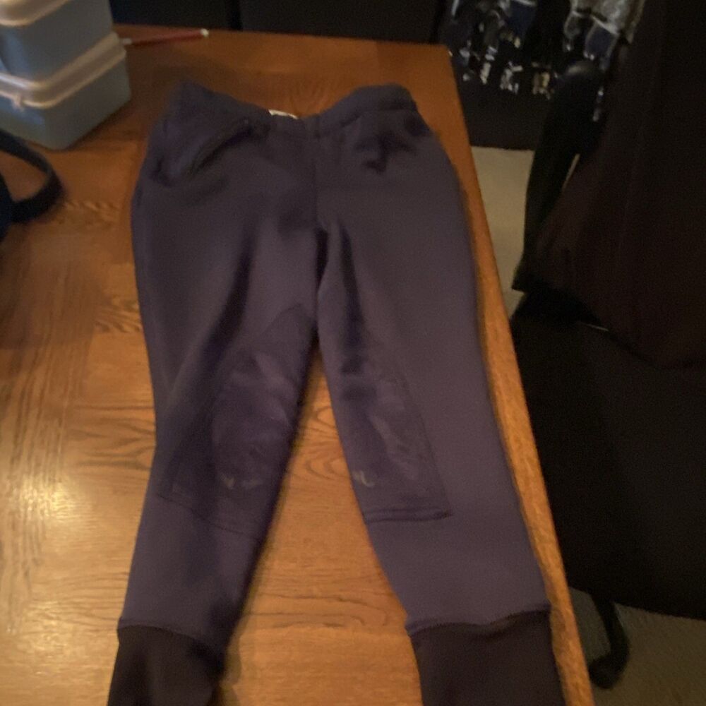 TuffRider Women's Purple Breeches Size 28 Cotton/Nylon/Lycra